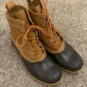 LL Bean Tumble Leather Boots